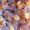 Tarrina de gominolas ácidas 250g.