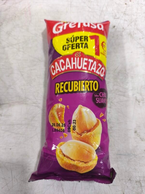 El Cacahuetazo Recubierto 80gr.