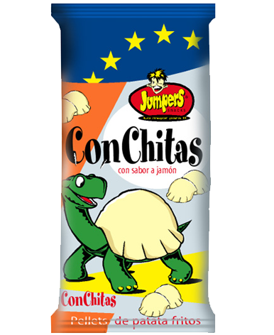 Conchitas Sabor Jamón 35gr.