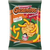 Gusanitos Ketchup 85gr.