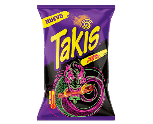 Takis sabor Dragón sweet Chili 80gr.
