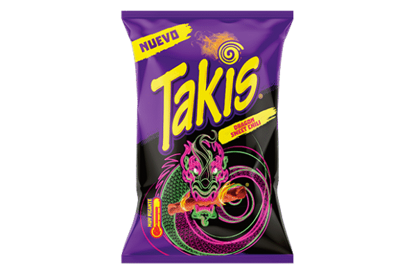Takis sabor Dragón sweet Chili 80gr.